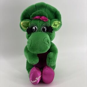 BABY BOP Plush Barney 14" Stuffed Animal Dinosaur 1992 The Lyons Group Vintage‎